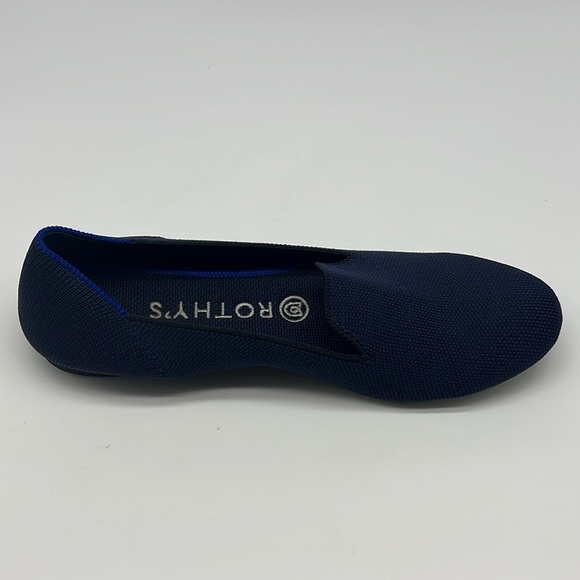 Rothy's - The Loafer Navy Round Toe Lightweight Slip On Flat Loafer Size 8 - Picture 14 of 16